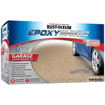 Epoxy Floor Coating Kit - Tan Gloss