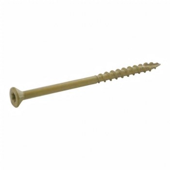 Grip-Rite PrimeGuard Plus #9 x 2" Tan Exterior Screw - 5 Lb