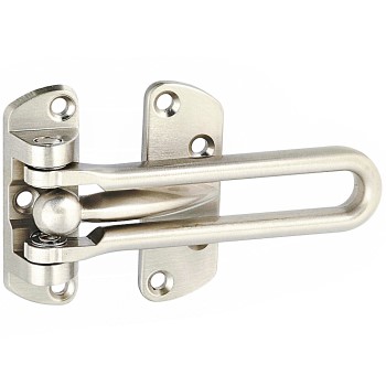 National N335-984 Door Security Guard, Satin Nickel Finish ~  7 x 2 x 6 