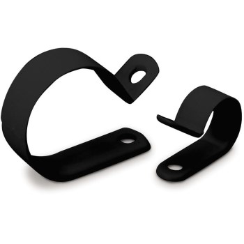 U-V Resistant Cable Clamp, Black ~ 3/4"