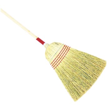 Professional Corn Bristle Broom ~ 18" head