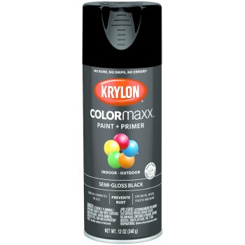 Krylon K05579007 5579 Sp Semi-Gloss Black