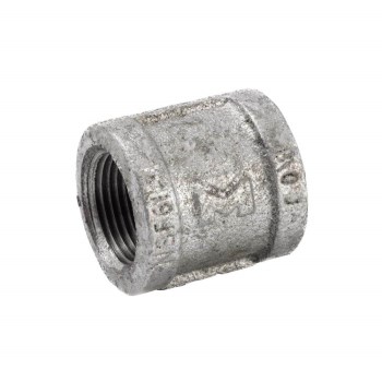 Malleable Iron Coupling, Galvanized - 3/4" FPT