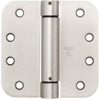 National N351-023 Spring Hinge, Satin Nickel ~ 4"