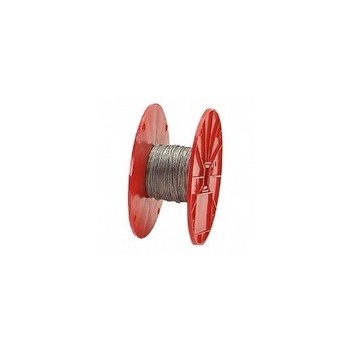 Indusco 20500076 Galvanized Cable 7 X 7, 3/32 Inch X 500 Ft.