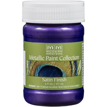 Metallic Paint, Amethyst ~ 6 oz.