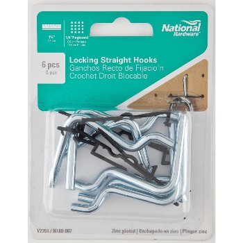 Locking Straight Hooks - 1 3/4 inch