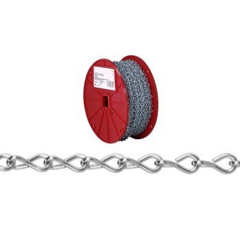 Campbell Chain 072-1727 Single Jack Chain, Zinc Plated ~  .11" D x 100 Ft L  