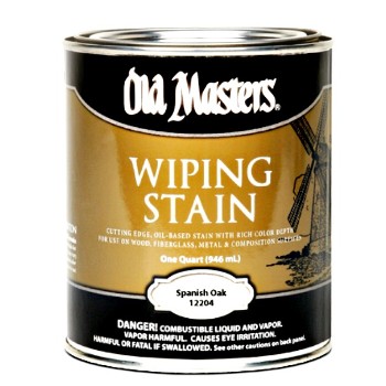 Old Masters 12201 Wiping Wood Stain Spanish Oak One Gallon