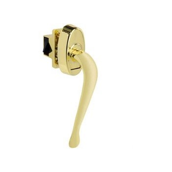 Hampton Prods VIL333PB Brs Pull Handle Latch