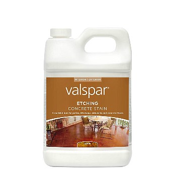 Valspar/mccloskey 024.0082071.007 Etching Concrete Stain, Coffee ~ Gallon