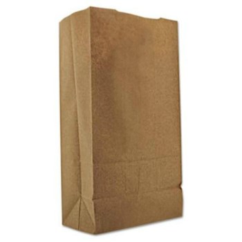 Clayton Paper DUR30902 2# Brown Heavy Duty Grocery Bag ~ 500 Count