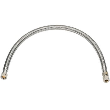 Compression x Compression Faucet Supply Hose ~ 3/8" x 3/8" x 16" L