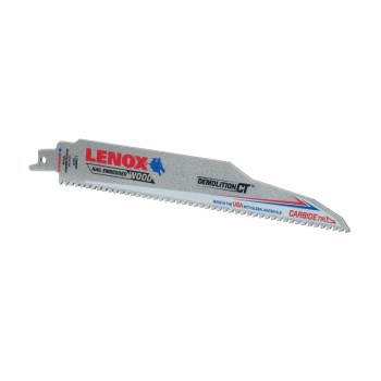 Lenox Demolition CT Reciprocating Saw Blade - 9"