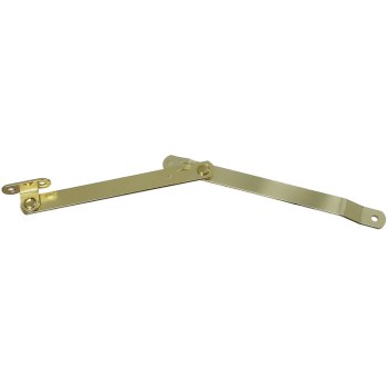Brass Folding Support, Left Mount ~ 10-1/2"