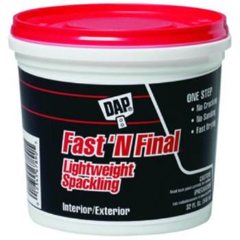 Fast N Final Spackling ~ Quart