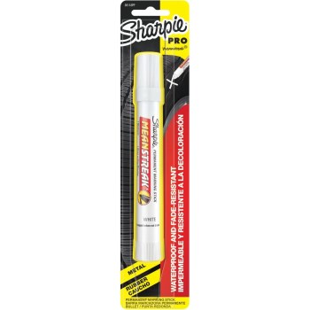 Sharpie Mean Streak Permanent Marking Stick, White