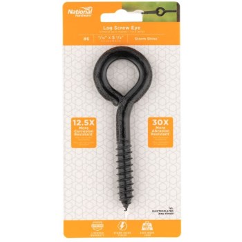 Lag Eye Screw ~ 7/16"x5-1/4"