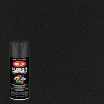 Krylon 2776 Textured Spray Paint, Black
