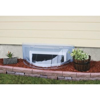 Shape T&S Circular Bubble Window Well Cover