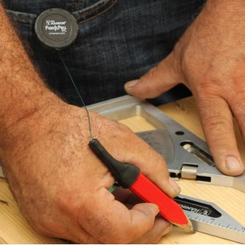 CH Hanson Retractable Pencil Pull XL Holder  3-1/2"