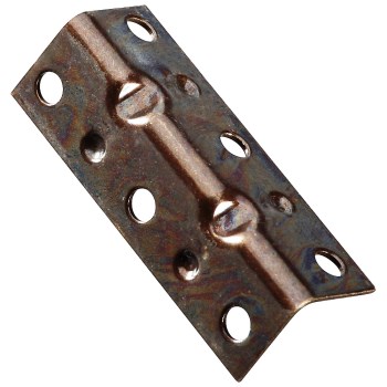 Corner Braces, Antique Brass Finish ~  2 1/2"  x  3/4"