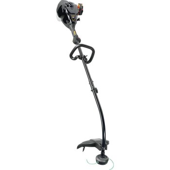 Husqvarna/Poulan 967105401 2 Cycle Gas Engine Curved Shaft String Trimmer, 25cc ~ 16" Cutting Width 