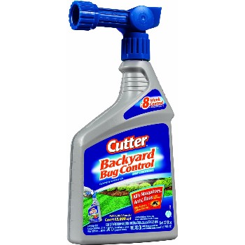 Cutter Hg-61067 Cutter Backyard Bug Control Spray ~ 32 Ounces