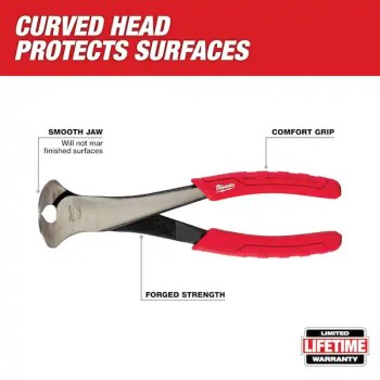 Milwaukee Comfort Grip Nipping Pliers    7"