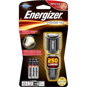 Energizer EPMHH32E LED Vision Heavy Duty Flashlight ~ 250 Lumens