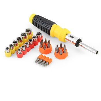 34pc Ratchet Driver Set