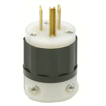 Grounded Nylon Plug ~ 15A 125V