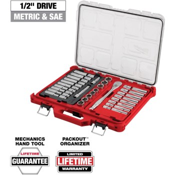 47pc 1/2 Socket Set