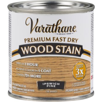 Rust-Oleum 262031 Interior Wood Stain, Ipswich Pine ~ Half Pint