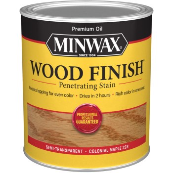 Minwax 70005 Wood Finish , Colonial Maple ~  Quart