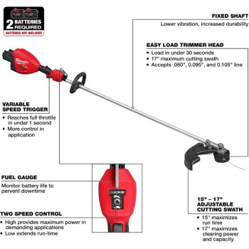 M18 17 String Trimmer