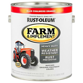 Farm & Implement Finish,  Allis Chalmers Orange  ~  Gallon