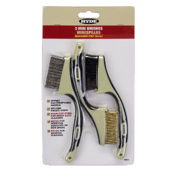 Hyde Mfg   46843 3pk Small Brush Set