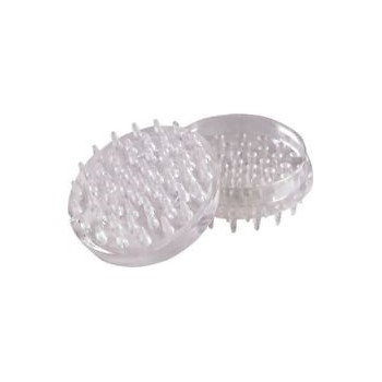 Furniture Cups, Spiked - Clear, 1.5"
