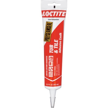 Henkel/OSI/Loctite 1936537 Tub & Tile Caulk, 6 oz. ~ Clear