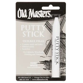 Old Masters Putty Stick, White - 1/2 oz