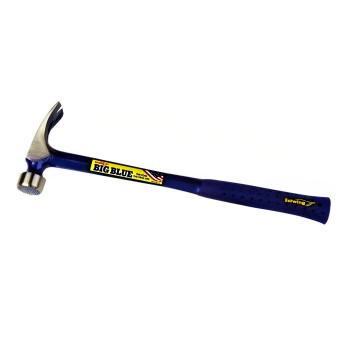 Estwing E3-25SM Big Blue Builder&#039;s Series Framing Hammer w/Milled Face ~ 25 oz