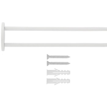 Wall Base for Hanging Planters, White - 1-1/4" x 7"