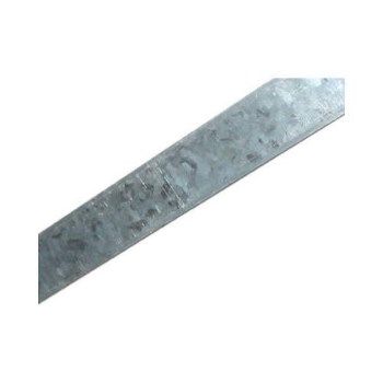Steelworks Solid Steel Flat, Zinc Plated - 1-1/4" x 48"