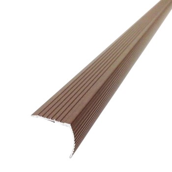 M-D Bldg Prods 43311 Cinch Stair Edging,  Spice Finish ~ 36"