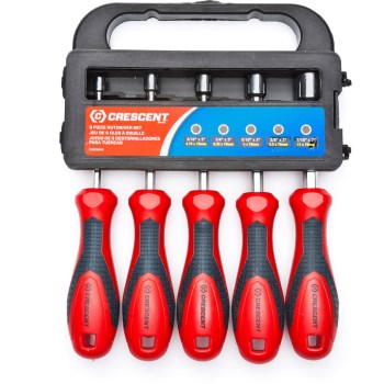 Apex/Cooper Tool  CND5SAEN 5pc Sae Nutdriver Set