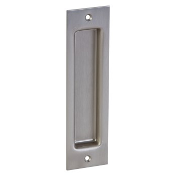 Flush Pull, Satin Nickel Finish - 8"