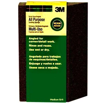 3M 051115070549 Sanding Sponge - Angled - Medium grit