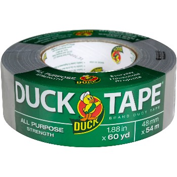 Duck Tape, Silver  ~ 1.88" x 60 Yds