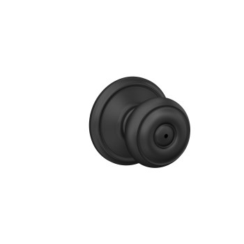 Schlage Georgian Privacy Knob, Matte Black